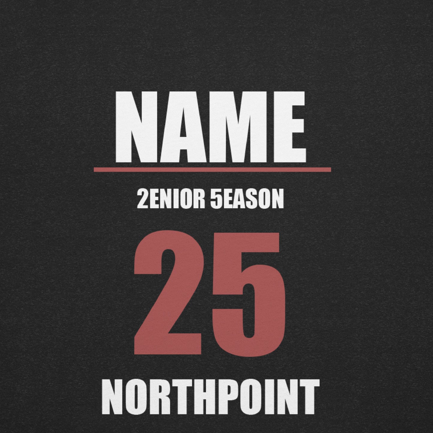 Personalized North Point Class of 2025 T-shirt